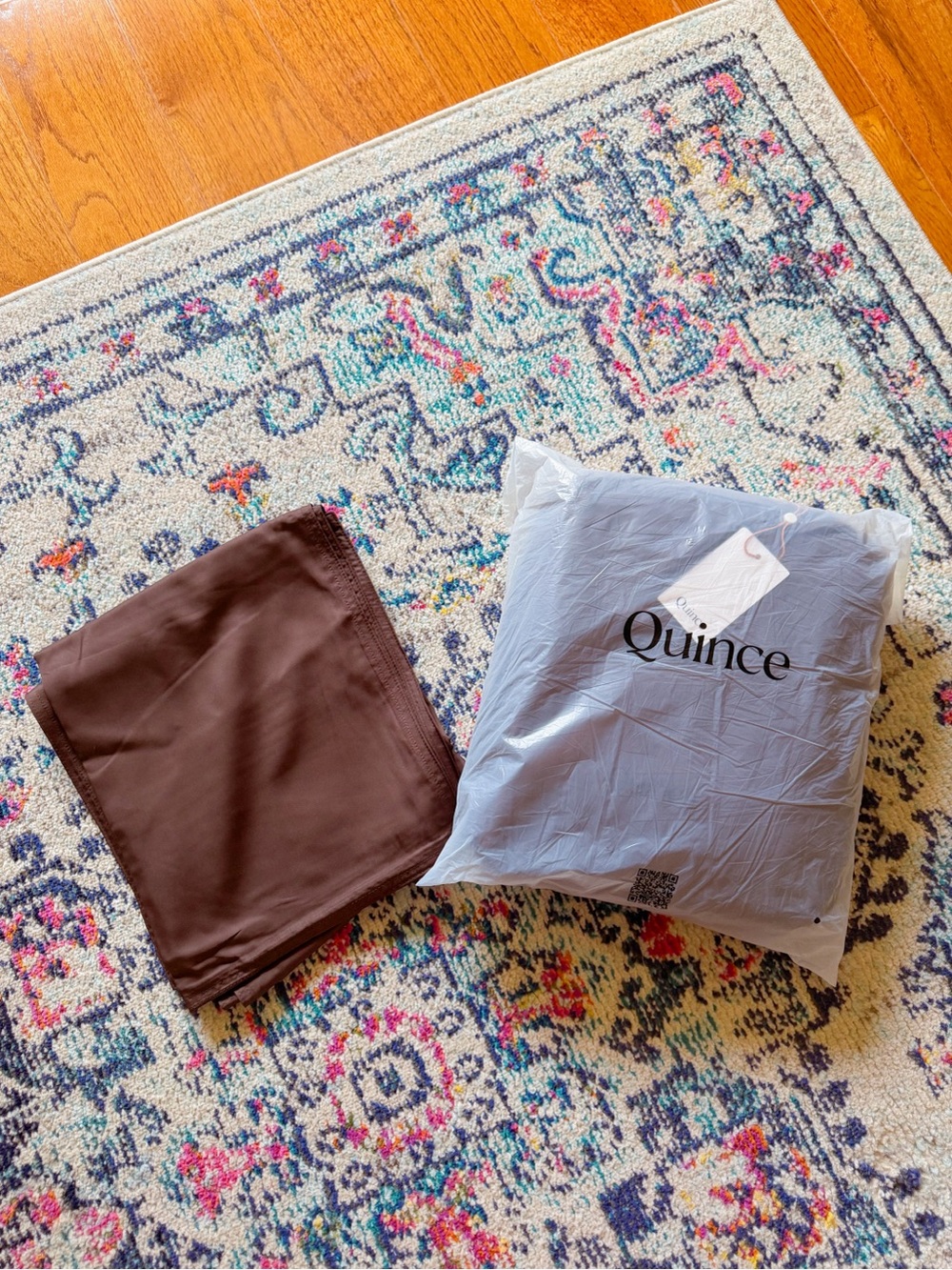 Quince Bamboo King Sheet Set Espresso Brown OEKO-TEX 300TC